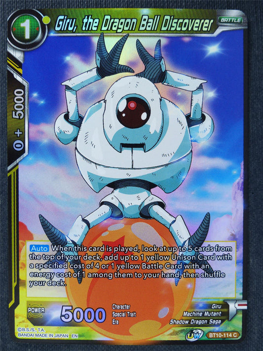 Giru the Dragon Ball Discoverer C Foil - Dragon Ball Super Cards #49