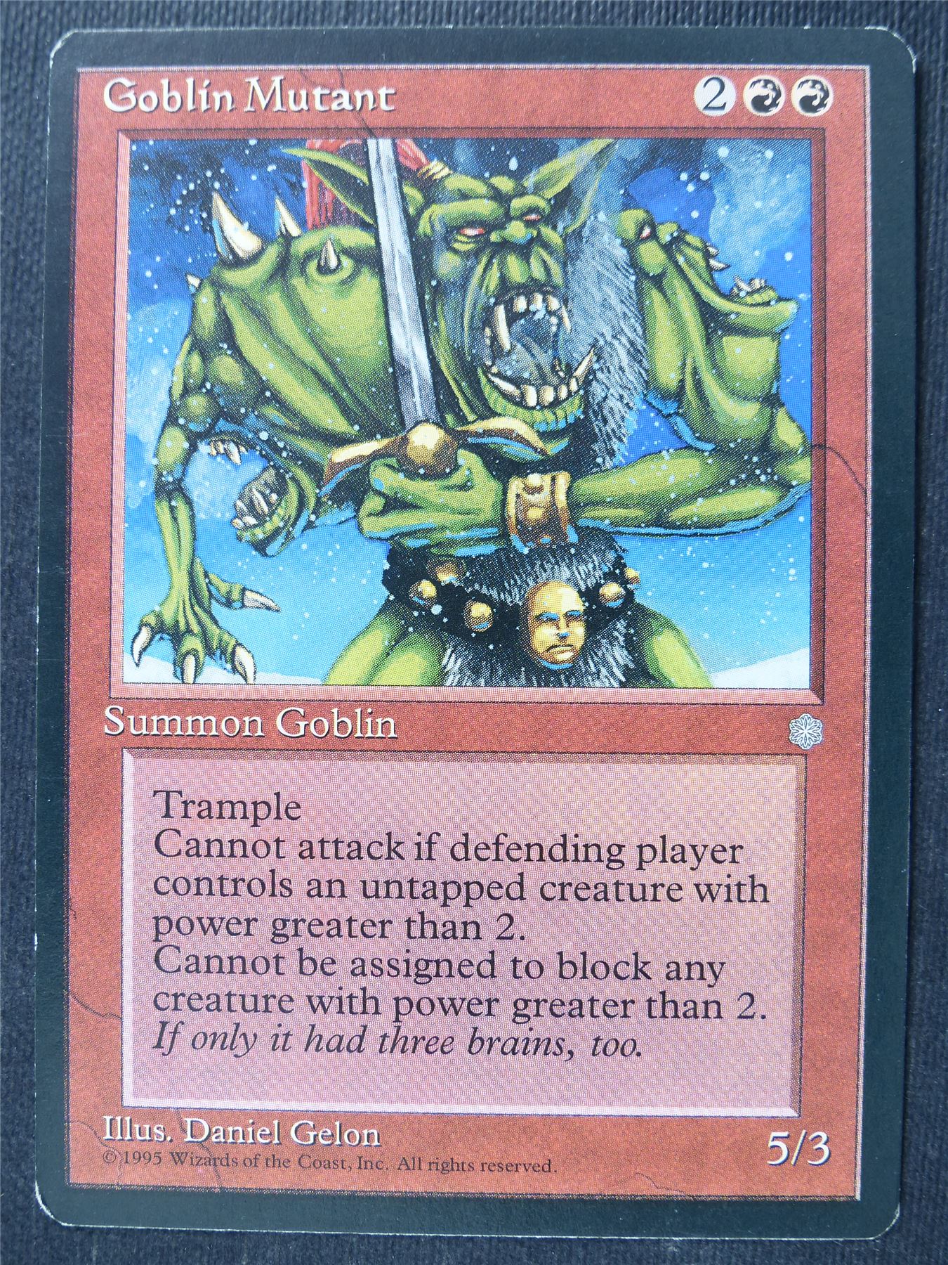 Goblin Mutant - Ice Age - Mtg Magic Cards #2HA