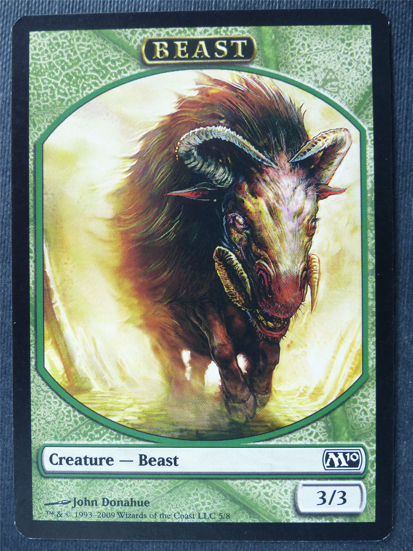 Beast Token - Mtg Card #4OQ