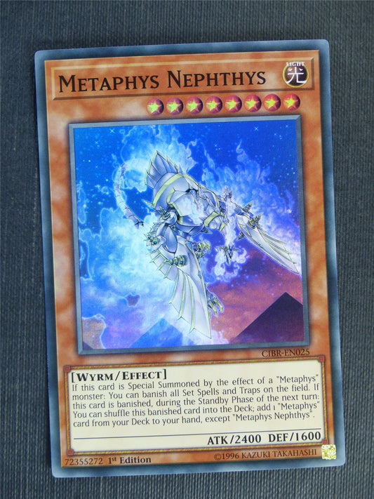 Metaphys Nephthys CIBR Super Rare - 1st ed - Yugioh Cards #15B