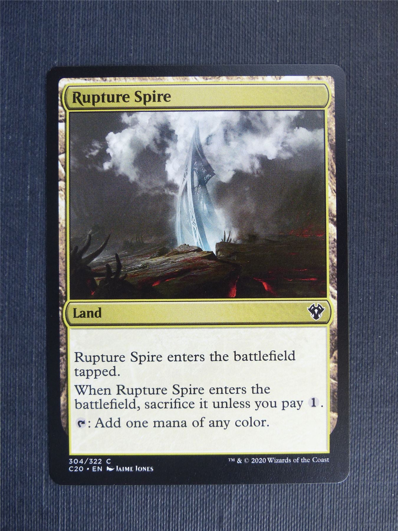 Rupture Spire - C20 - Mtg Card