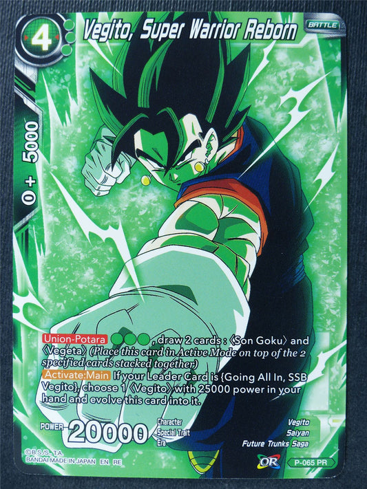 Vegito Super Warrior Reborn - Mythic Booster - Dragon Ball Super Card #452
