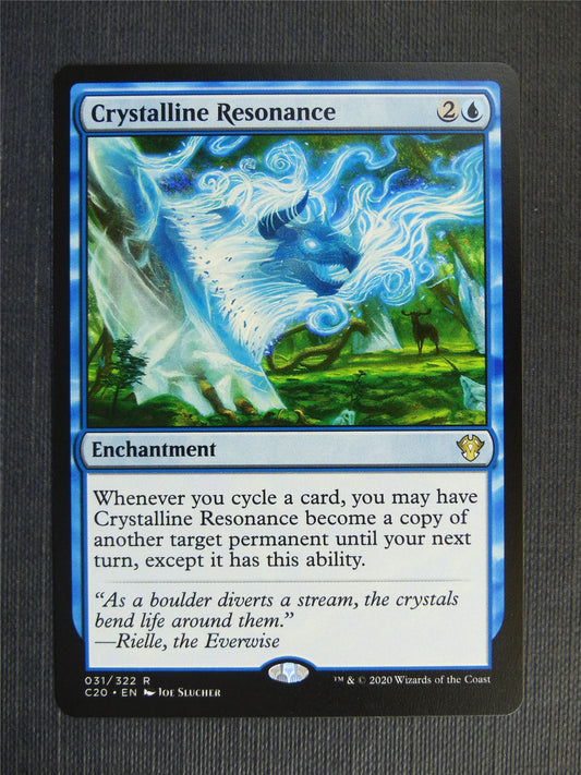 Crystalline Resonance - C20 - Mtg Card