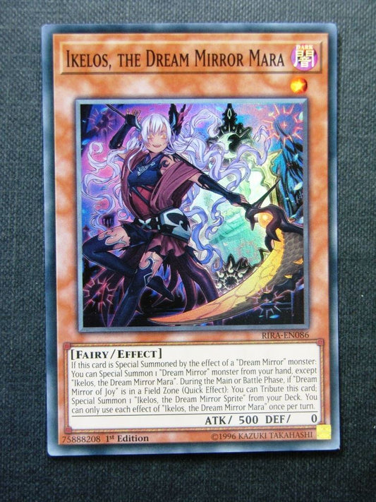 Ikelos The Dream Mirror Mara RIRA Super Rare - 1st ed - Yugioh Cards #1I6