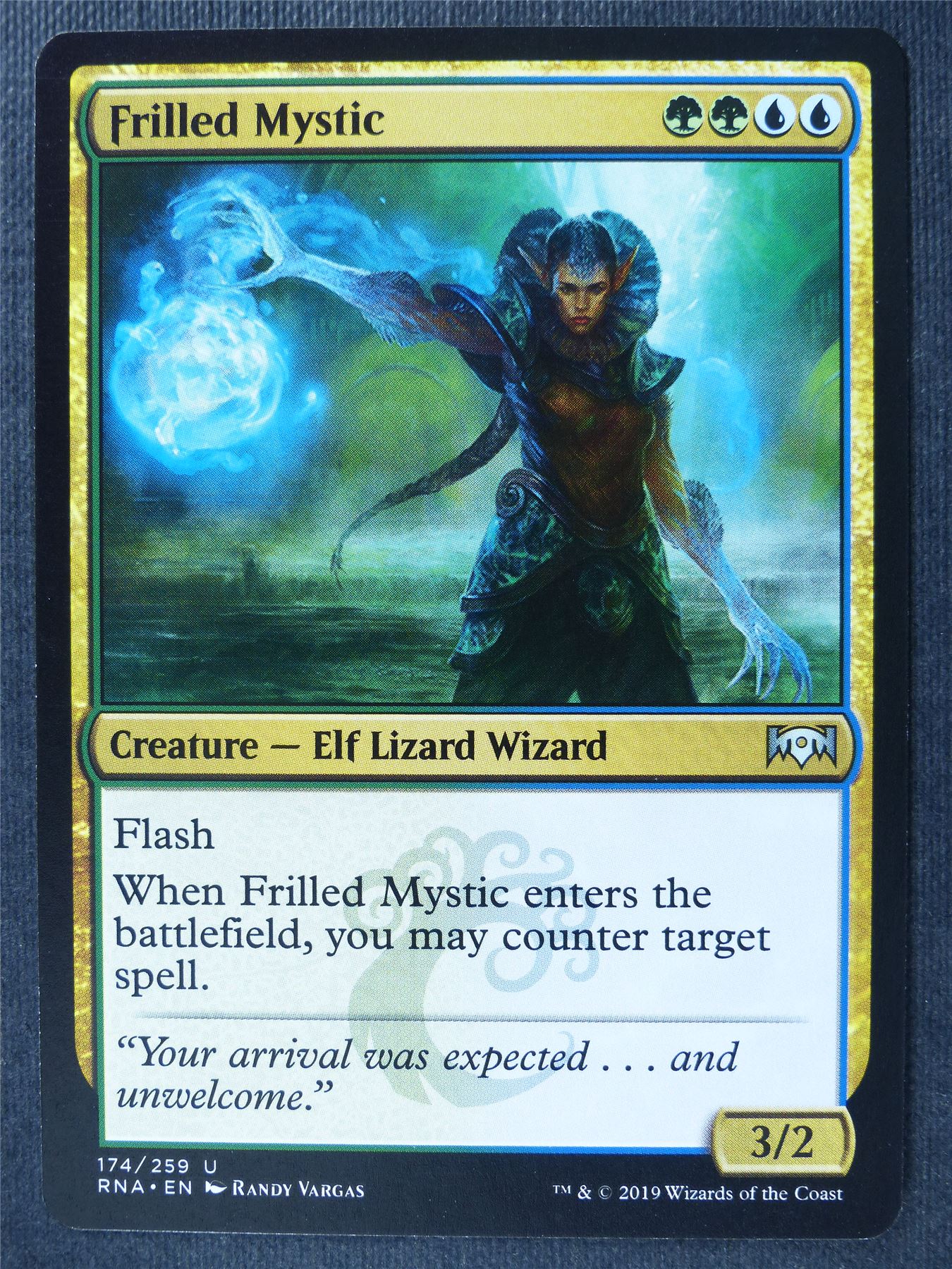 Frilled Mystic - Mtg Card #1P4