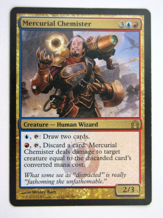 MTG Magic Played Cards: MERCURIAL CHEMISTER # 31E75