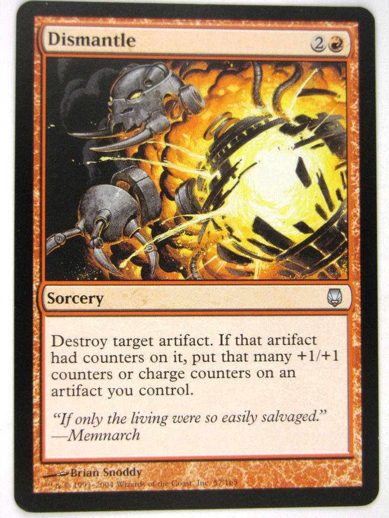 MTG Magic: the Gathering Cards: DISMANTLE: DST