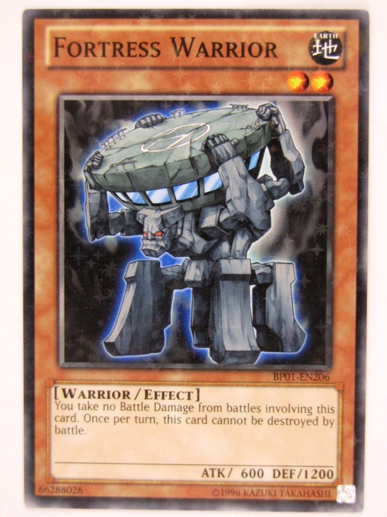 Yugioh CCG: FORTRESS WARRIOR BP01 STARFOIL