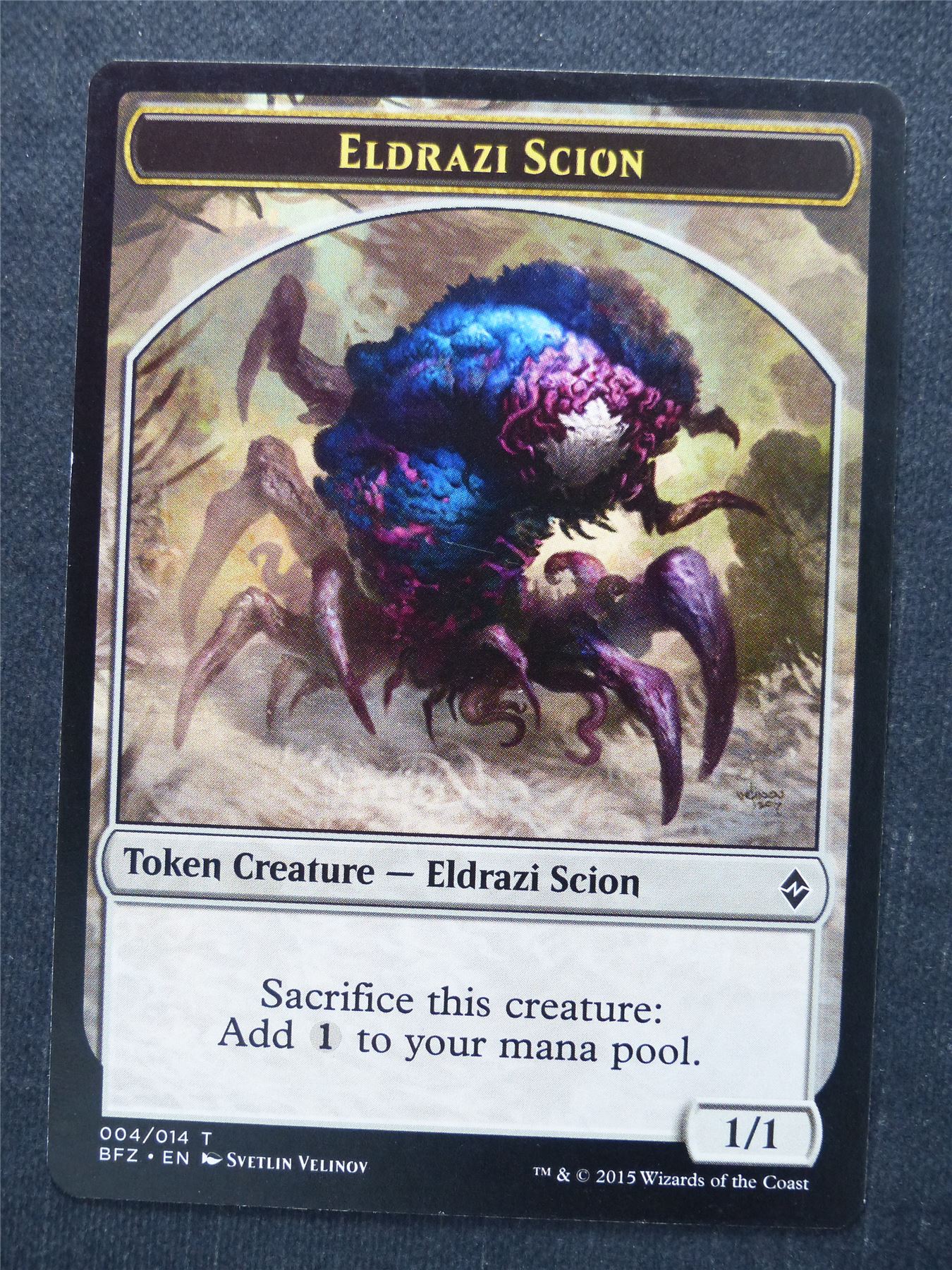 Eldrazi Scion Token - Mtg Magic Card #AU