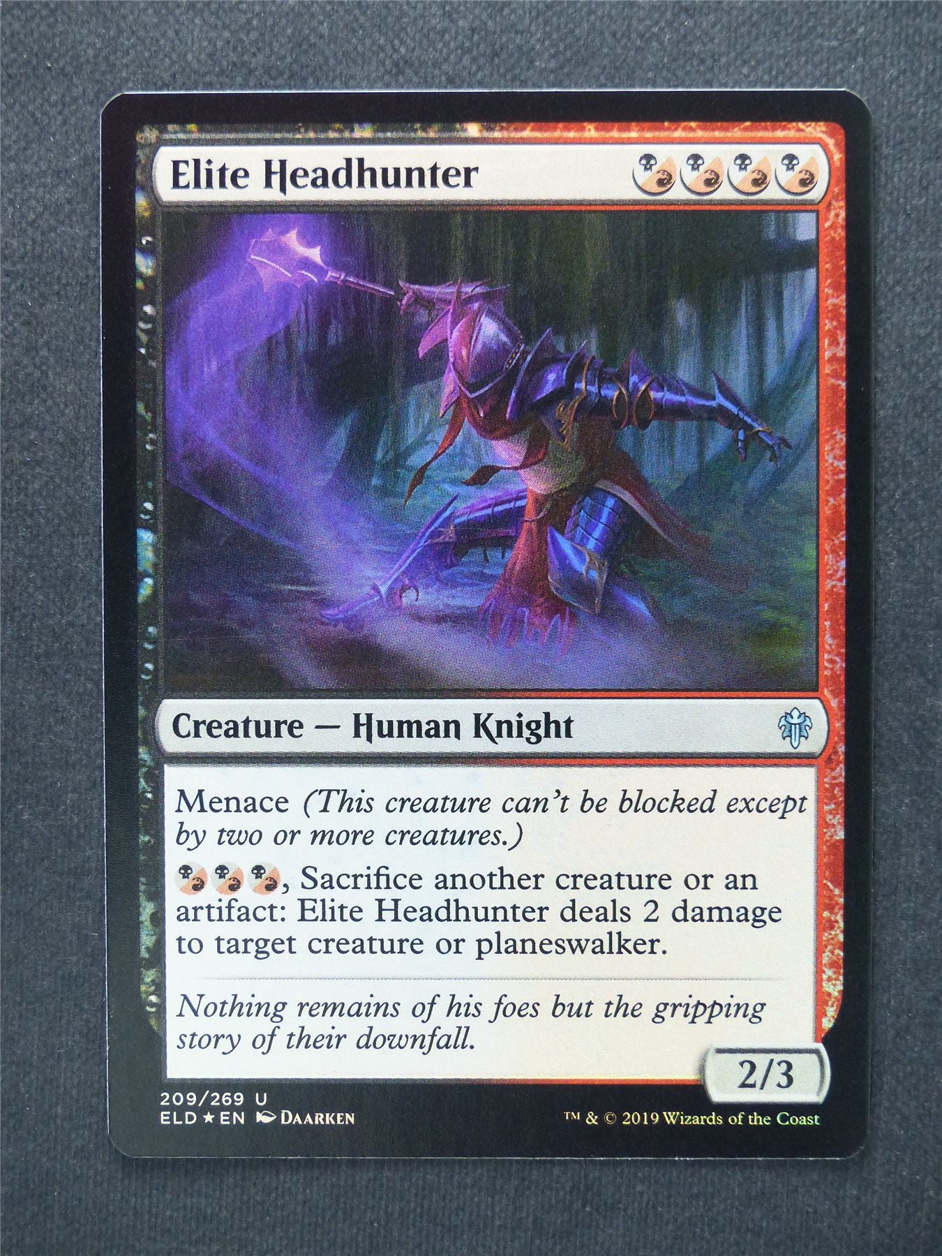Elite Headhunter Foil - Mtg Magic Cards #SK