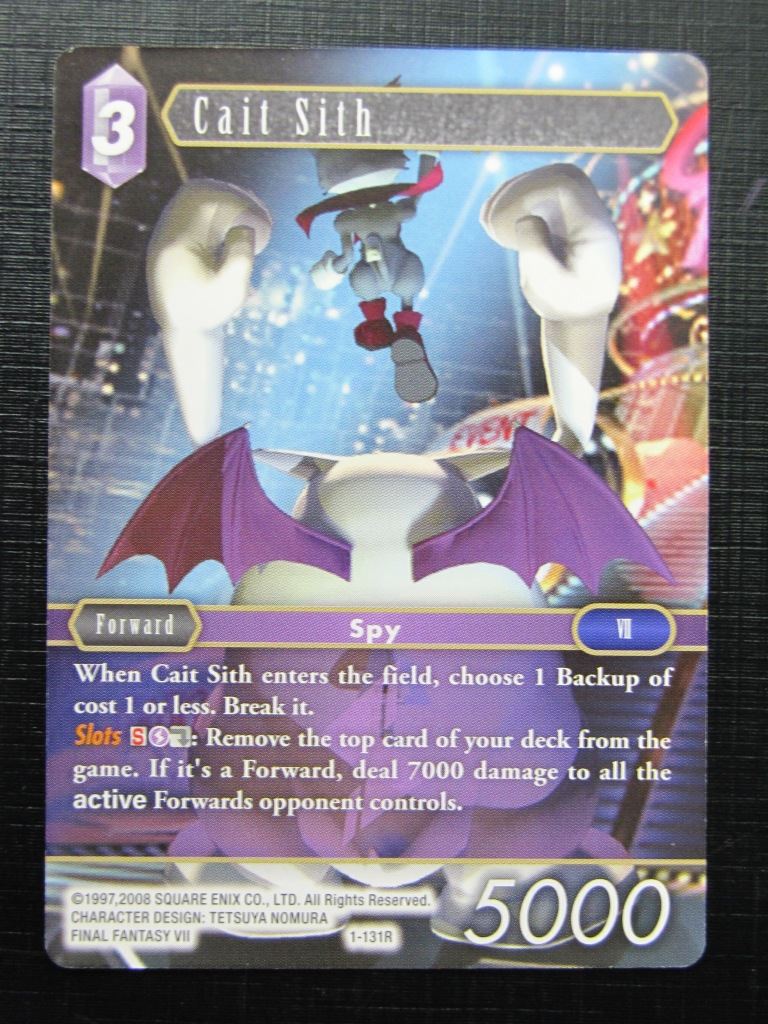 Final Fantasy Cards: CAIT SITH 1-131R # 27D8