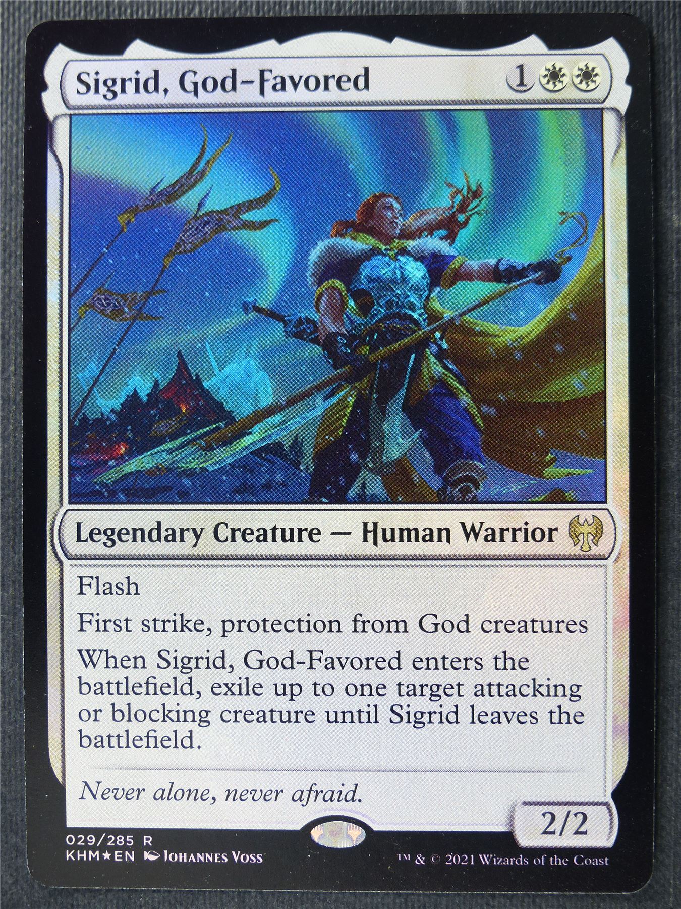 Sigrid God-Favored Foil - Mtg Cards #4LT