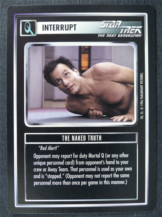 The Naked Truth - NG - Star Trek Cards #ZF