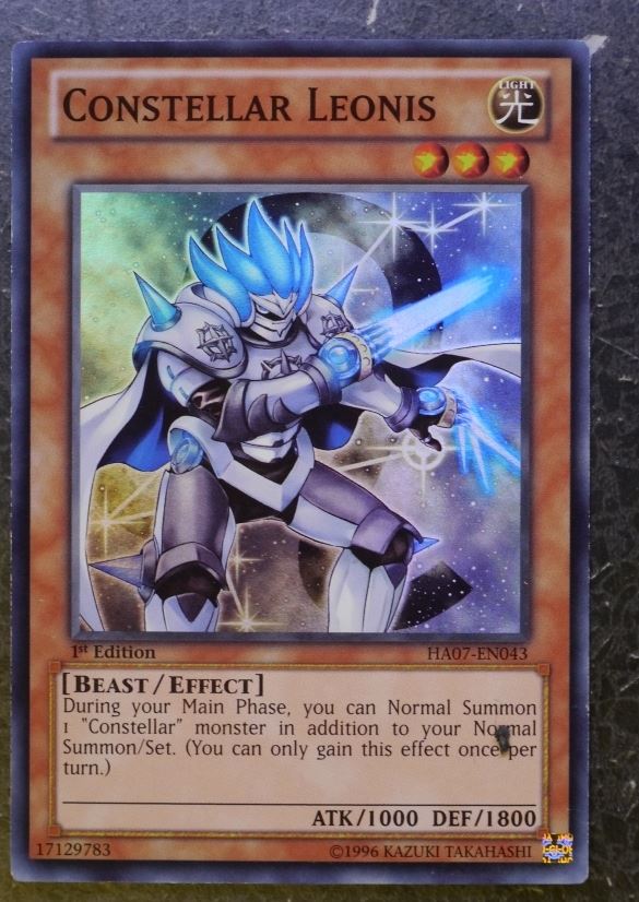 Yugioh Cards: CONSTELLAR LEONIS HA07 SUPER RARE # 2I90