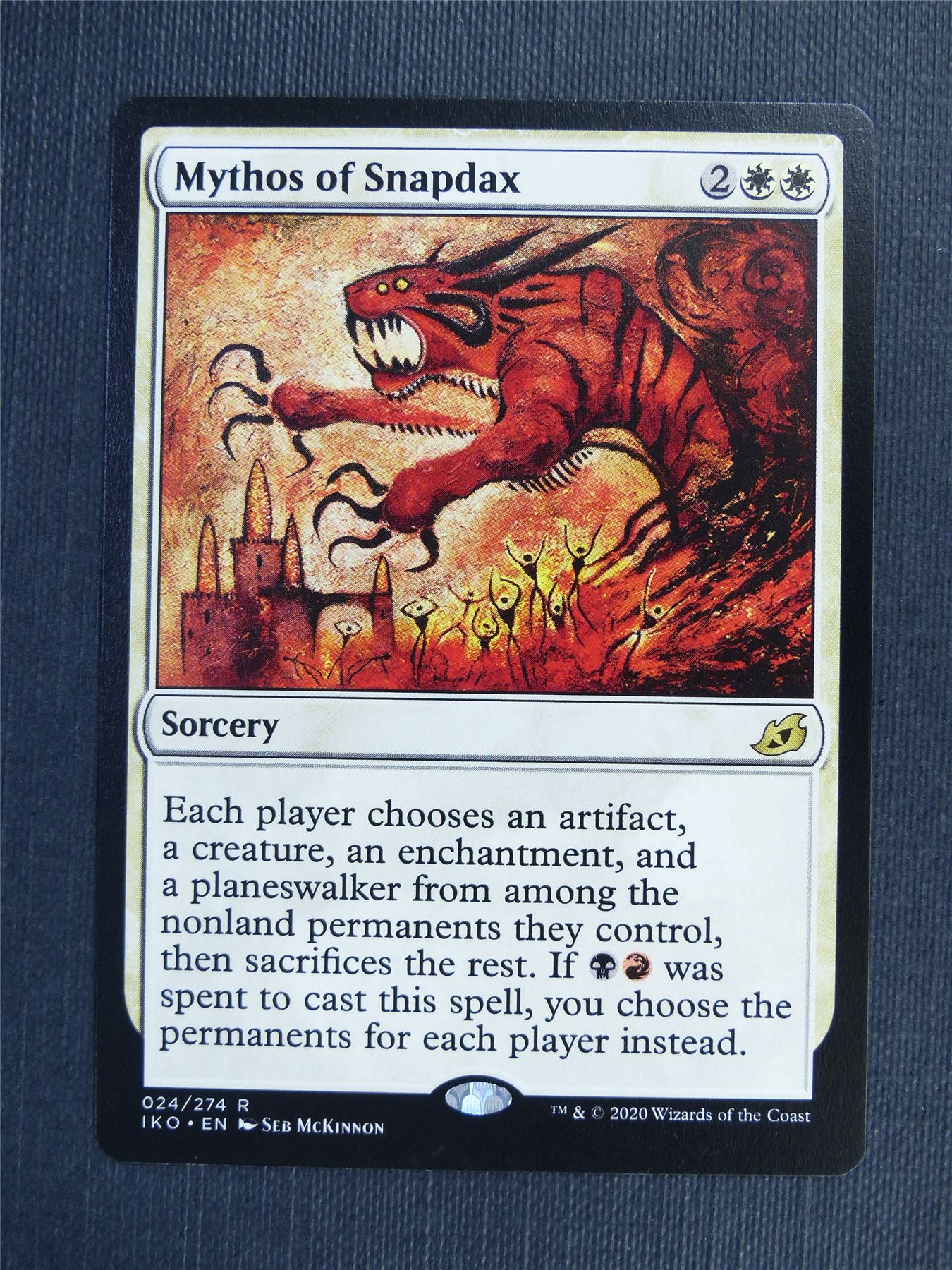 Mythos of Snapdax - Mtg Magic Cards #3T6
