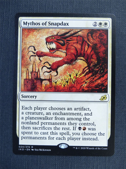 Mythos of Snapdax - Mtg Magic Cards #3T6