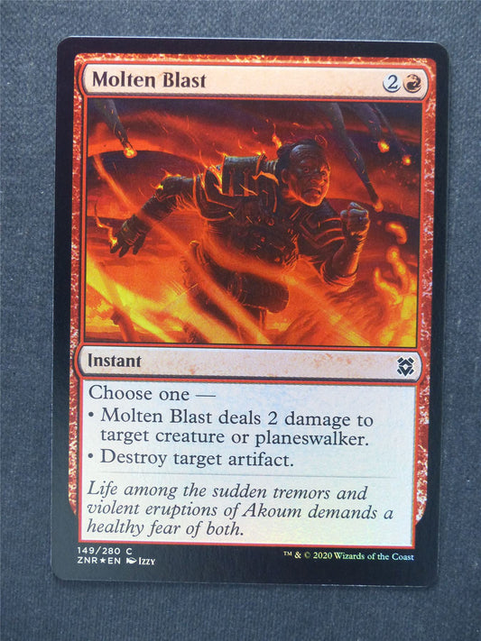 Molten Blast Foil - Mtg Magic Cards #QE