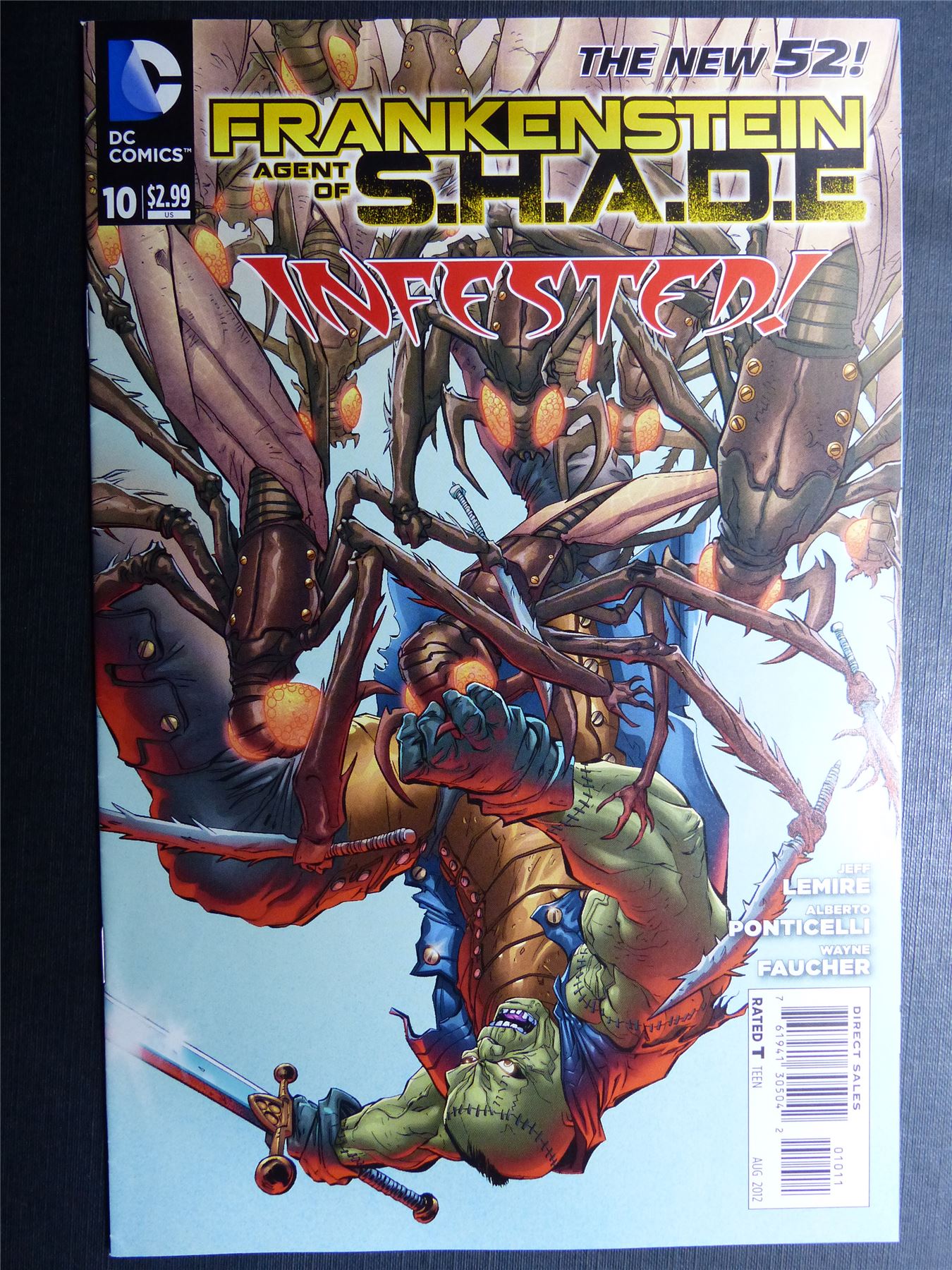 FRANKENSTEIN Agent of S.H.A.D.E. #10 - DC Comics #E5