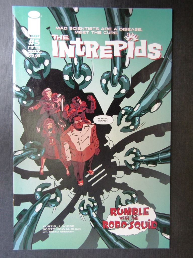 The INTREPIDS #5 - Image Comics #X8