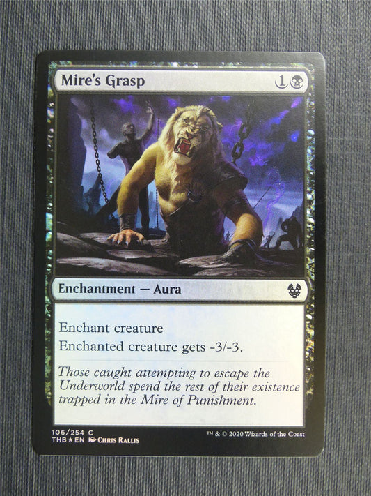 Mire's Grasp Foil - Theros Collector Ed - Mtg Magic Cards #3ML