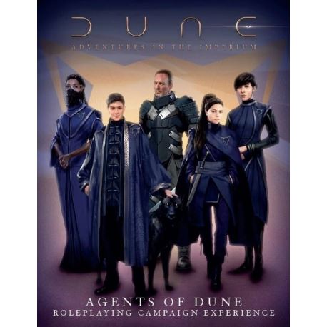 Dune: Adventures in the Imperium - Agents of Dune Roleplaying Campaign Box Set #TQ