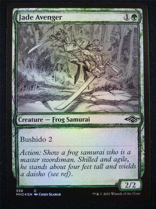 Jade Avenger Showcase Foil - Mtg Card #1J6