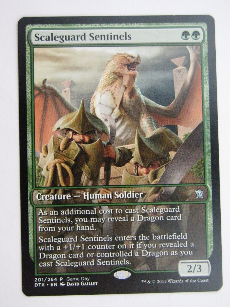 MTG Magic Cards: SCALEGUARD SENTINELS Promo # 25E27