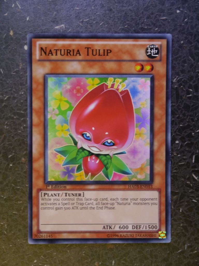 Yugioh Cards:NATURIA TULIP HA03 SUPER RARE # 2G95