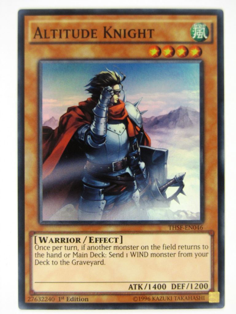 Yugioh Cards: ALTITUDE KNIGHT THSF SUPER RARE # 21G46