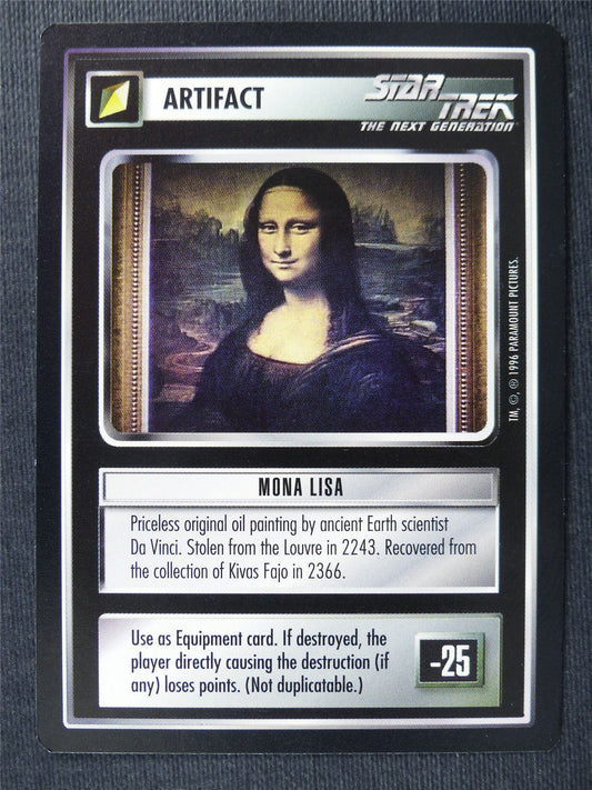 Mona Lisa - NG - Star Trek Cards #X7