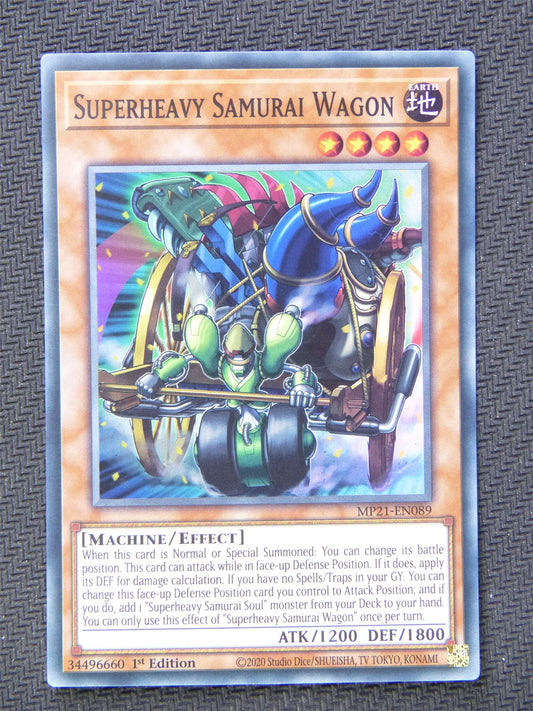 Superheavy Samurari Wagon MP21 Super Rare - Yugioh Card #5I8