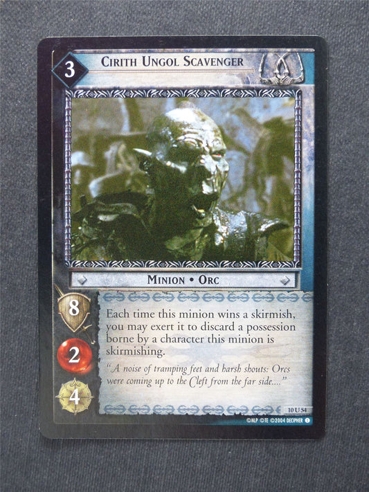 Cirith Ungol Scavenger 10 U 54 - LotR Cards #U