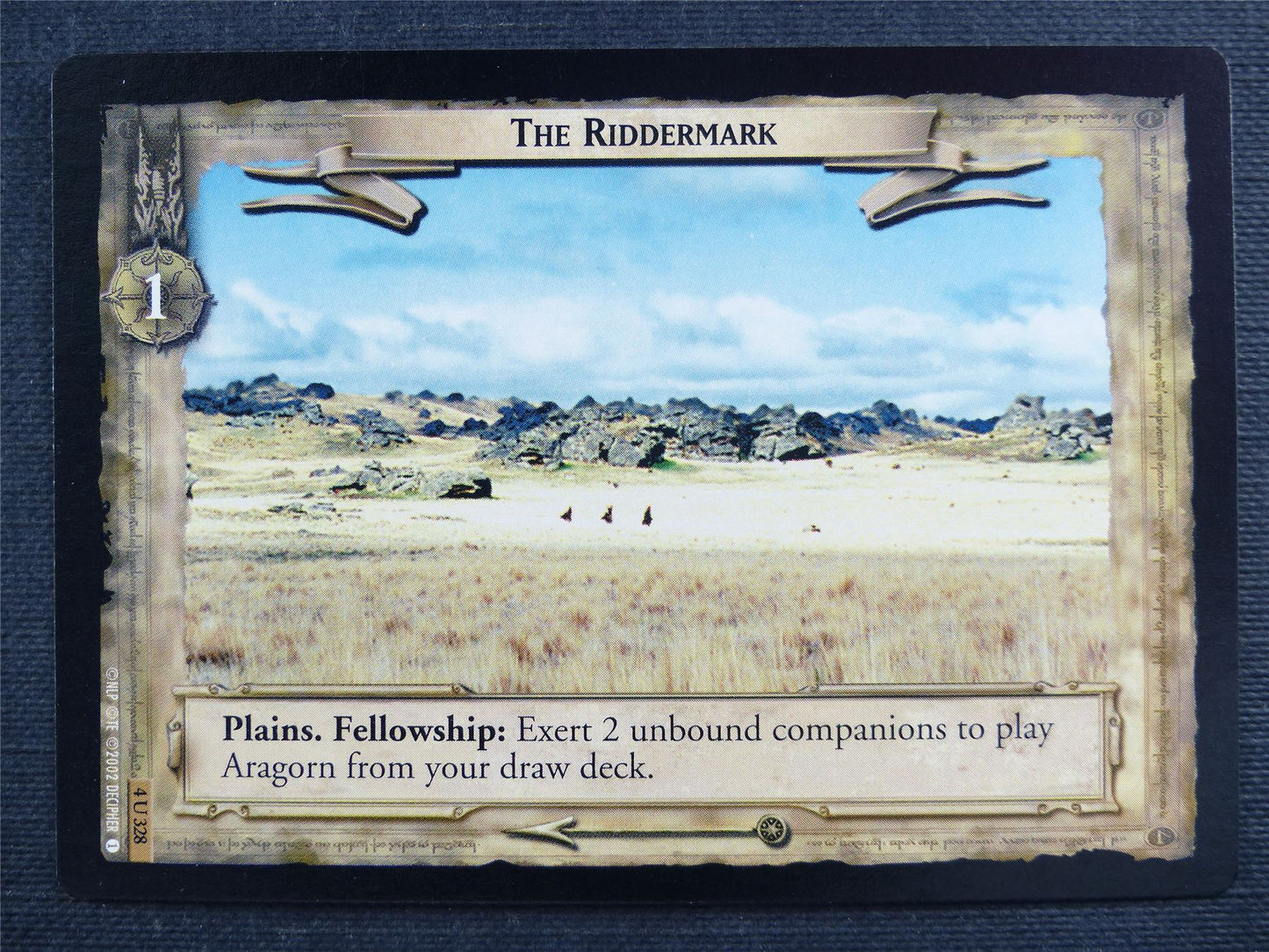 The Riddermark 4 U 328 - LotR Cards #2XA