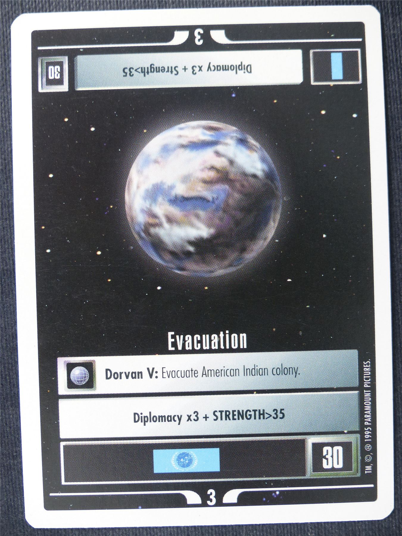Evacuation - Star Trek Cards #13O