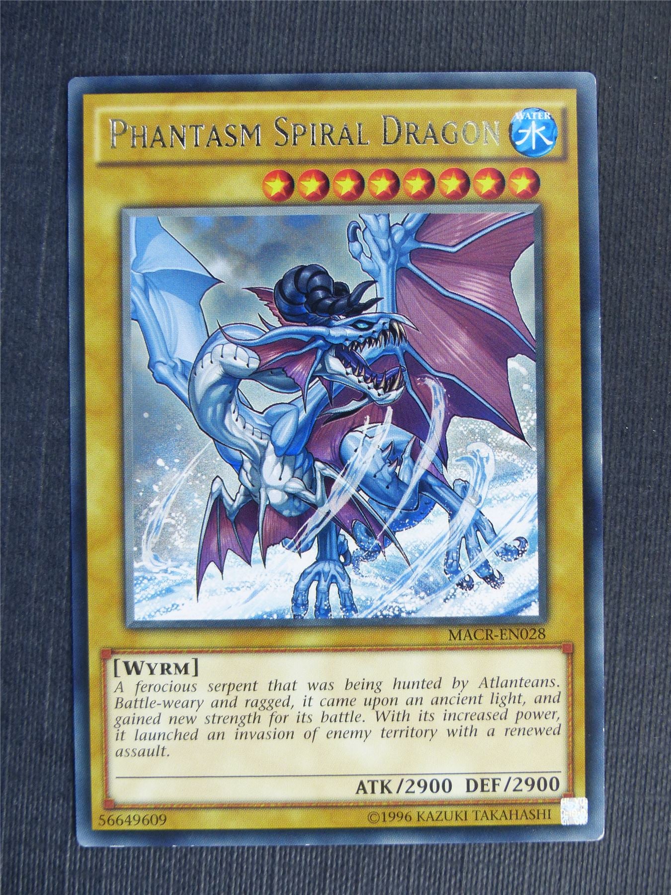 Phantasm Spiral Dragon MACR Rare - Yugioh Cards #SN