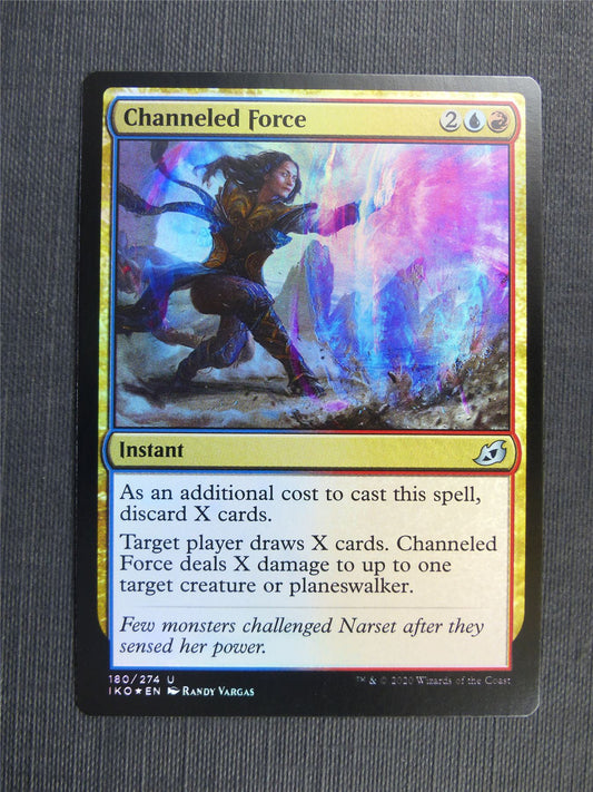 Channeled Force Foil - IKO - Mtg Card