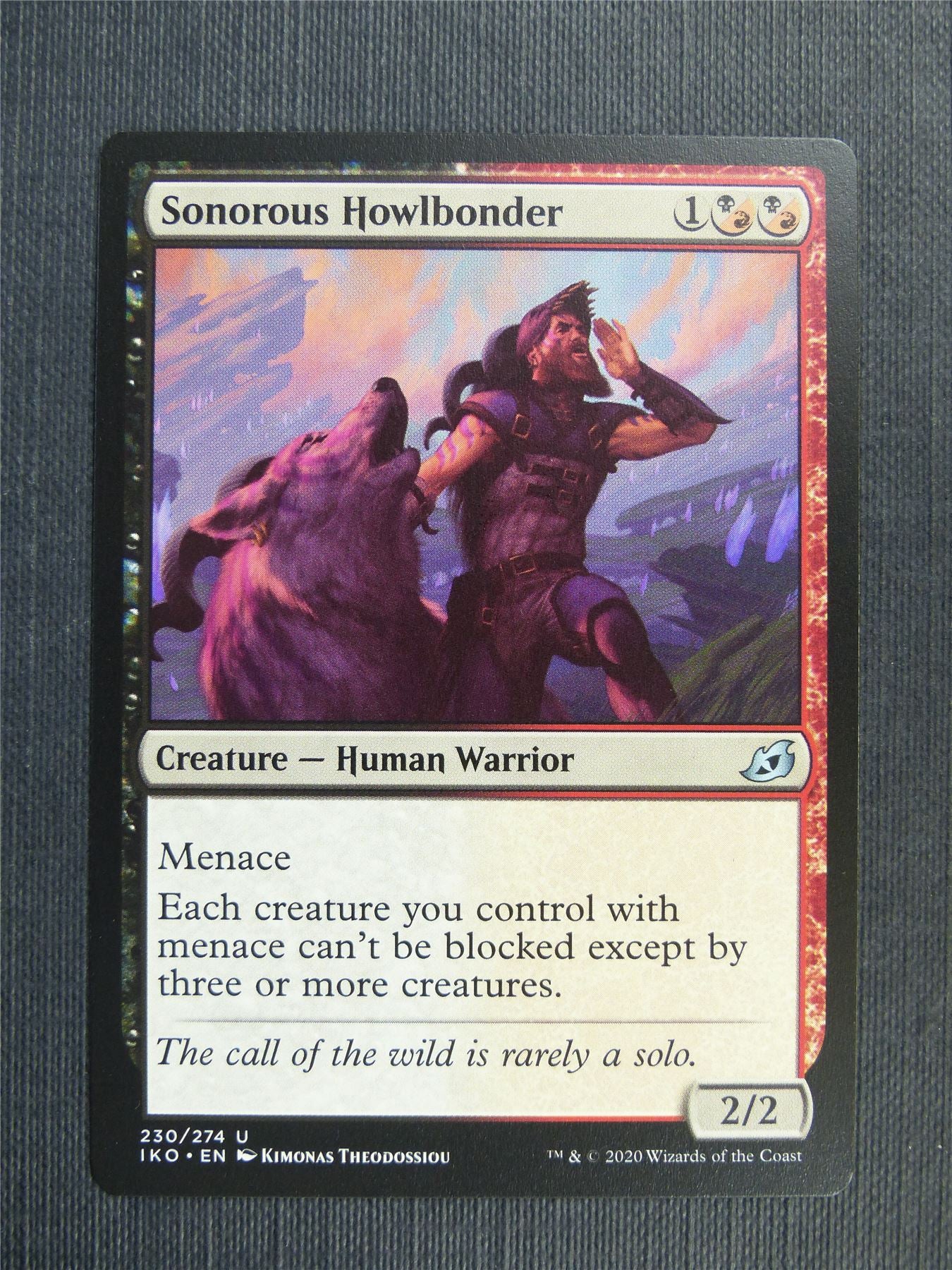 Sonorous Howlbonder - IKO Mtg Card