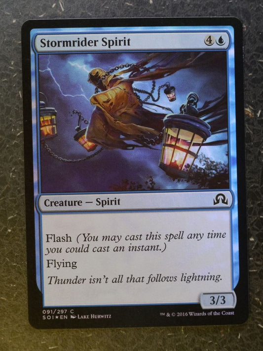 MTG Magic Cards: STORMRIDER SPIRIT # 8A19