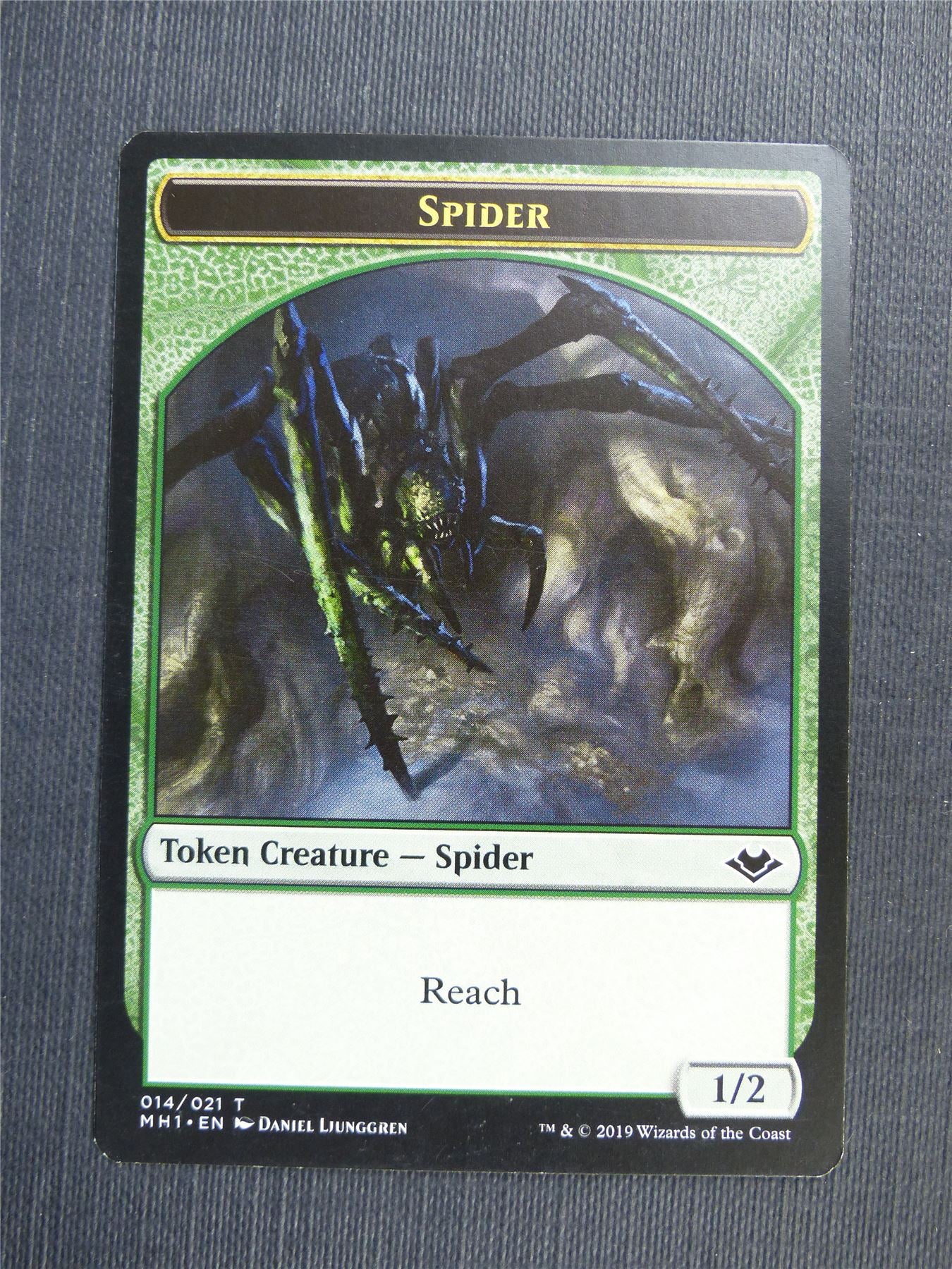 Zombie / Spider - Mtg Magic Token Cards #4OE