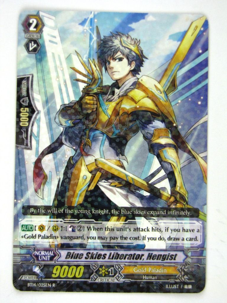 CFV Cards: BLUE SKIES LIBERATOR, HENGIST BT14 R # 14D8