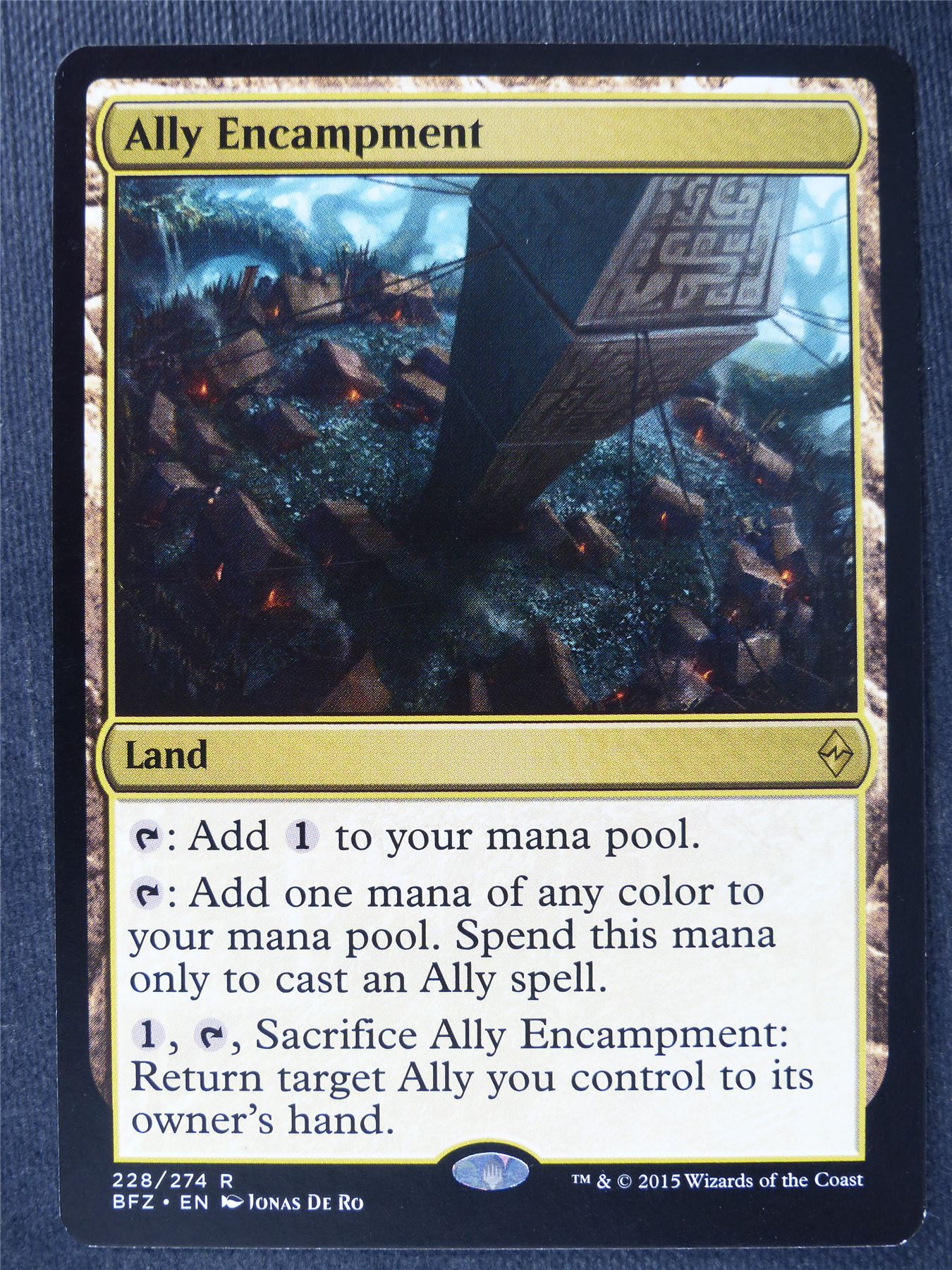 Ally Encampment - Mtg Magic Cards #QE