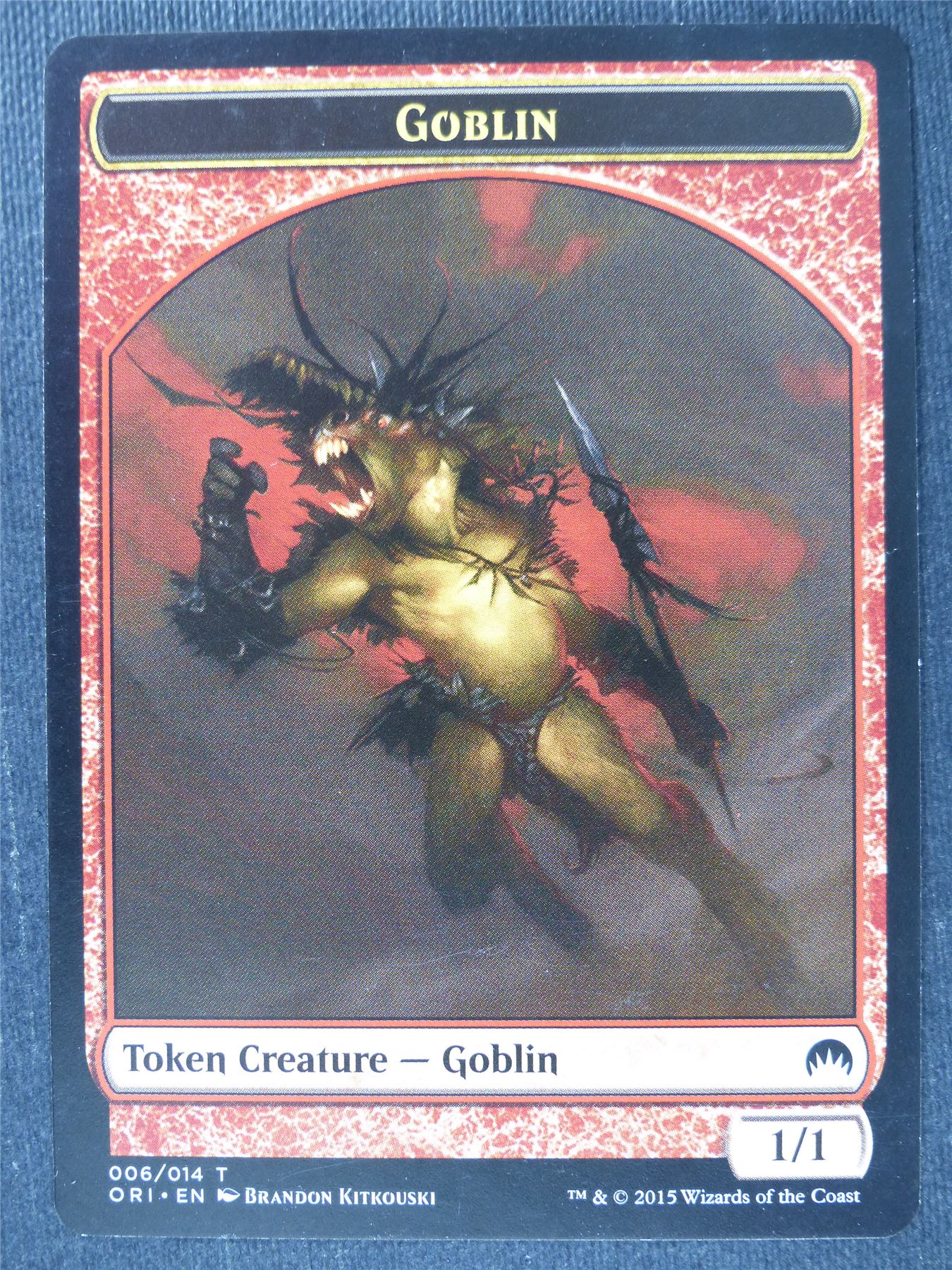 Goblin Token - Mtg Magic Cards #1QQ