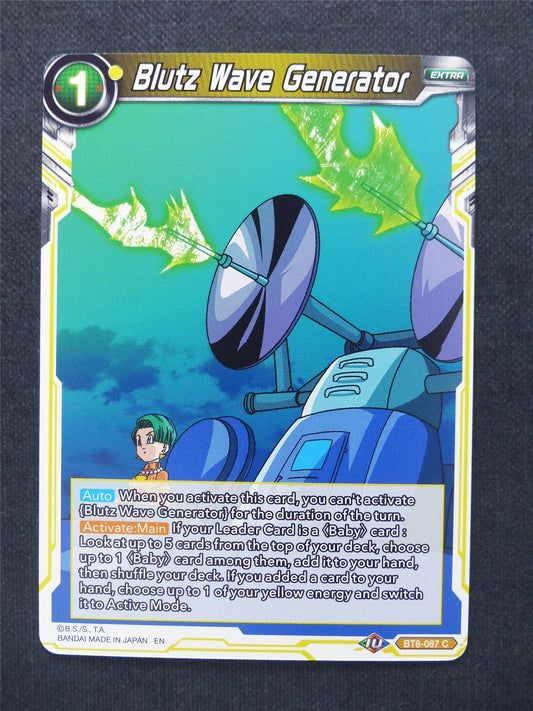 Blutz Wave Generator - Dragon Ball Super Cards #ZH