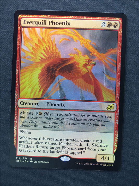 Everquill Phoenix Foil - Mtg Magic Cards #ET