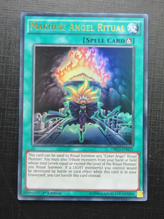 Yugioh Cards: MACHINE ANGEL RITUAL DRL3 ULTRA RARE # 21E22