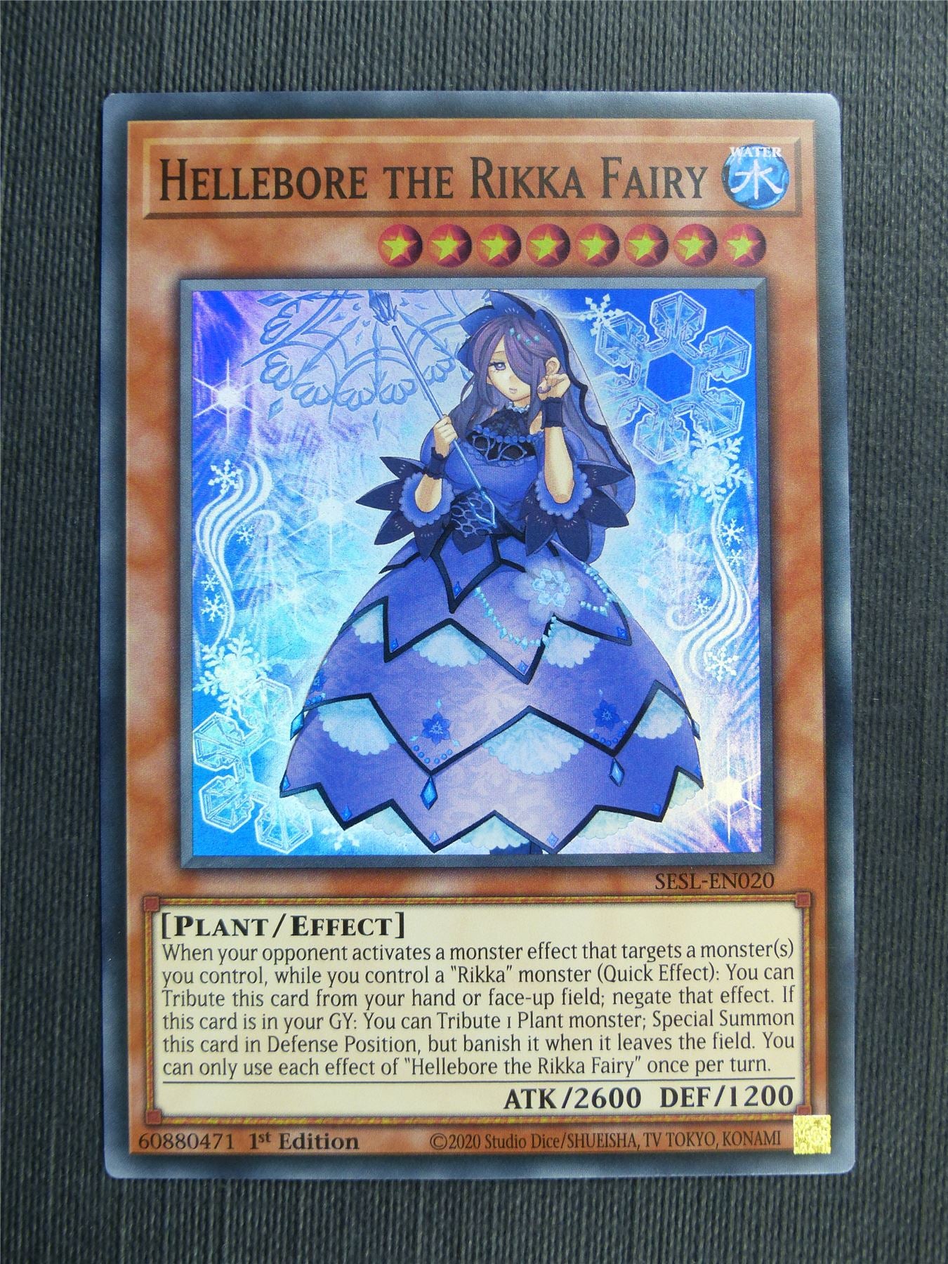 Hellebore the Rikka Fairy - SESL Yugioh Card