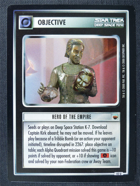 Hero of the Empire - DS9 - Star Trek Cards #ZS