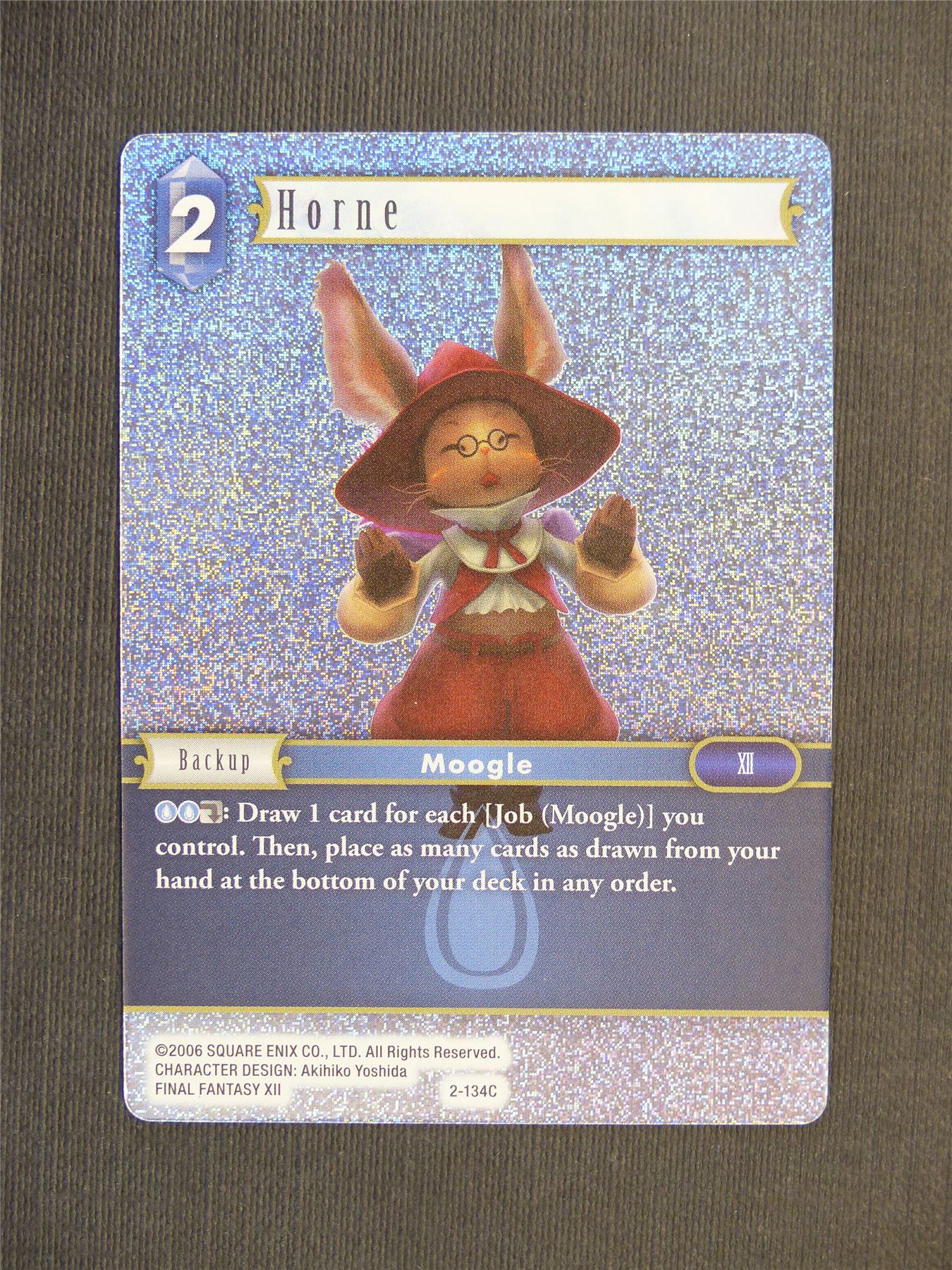 Horne 2-134C Foil - Final Fantasy Cards #5TR