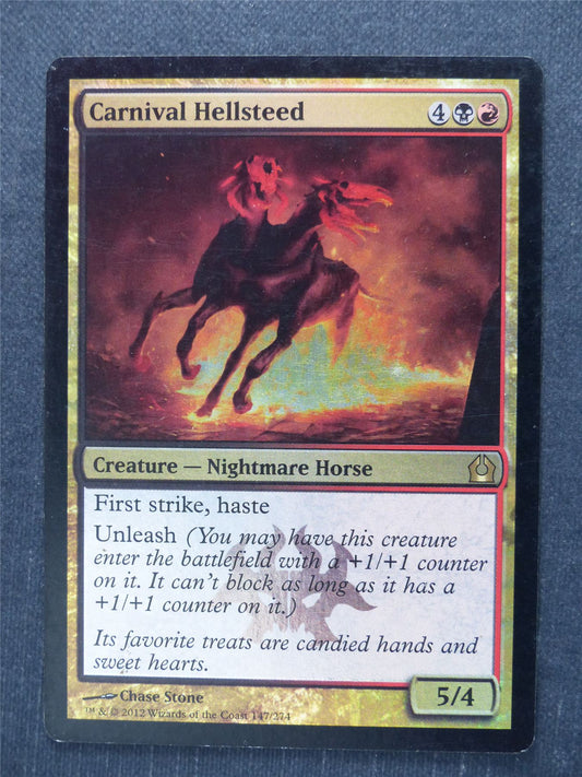 Carnival Hellsteed Foil - Mtg Magic Cards #PN