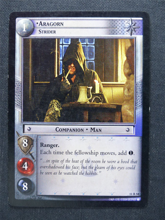 Aragorn 11 R 54 - LotR Cards #JG